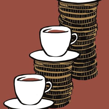 O&nbsp;sazbách, kafi i&nbsp;gerberách